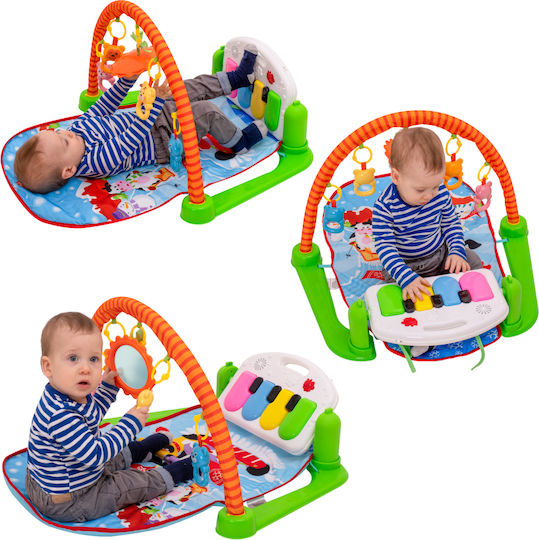 ikonka Activity Gym with Music for Newborns