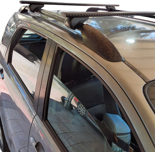 Nordrive Kit Car Roof Bars Legs Nordrive Silenzio Aluminum Black Daihatsu Terios 2006-2013 2 Pieces Mb.dterios.09