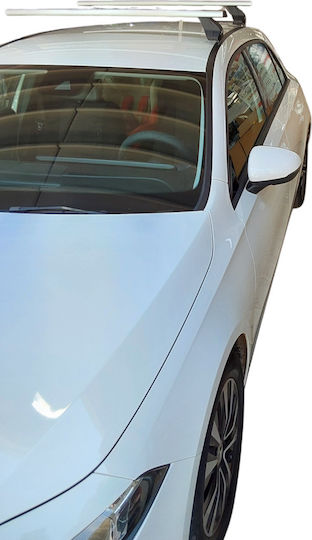 Menabo Kit Car Roof Bars with Roof Rack Legs Menabo Aluminum Omega Medium Mercedes W177 A Class 2018+ 2 Pieces Mb.mw177.01