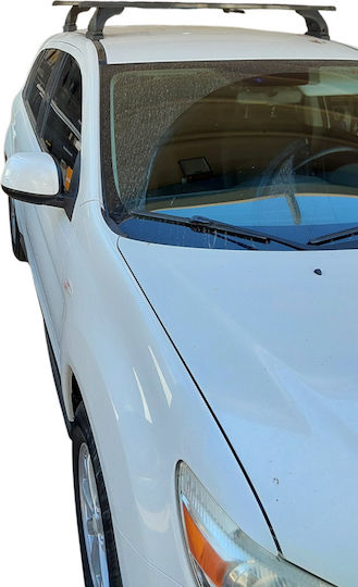 Nordrive Kit Car Roof Bars Legs Nordrive Quadra Iron Black Mitsubishi Asx 2010-2021 2 Pieces Mb.masx.08