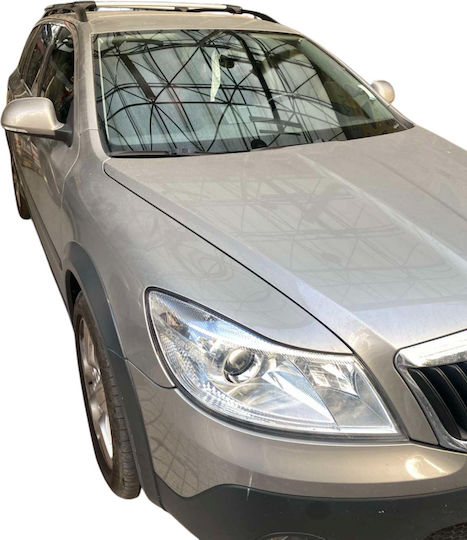 Whispbar Комплект Таванни Стелки За Автомобил Крака Yakima Алуминиева Черна Ограда Бар Стандарт Шкода Октавия 5 Sw 2005-2013 2 Бройки Мп.soctavia5.13