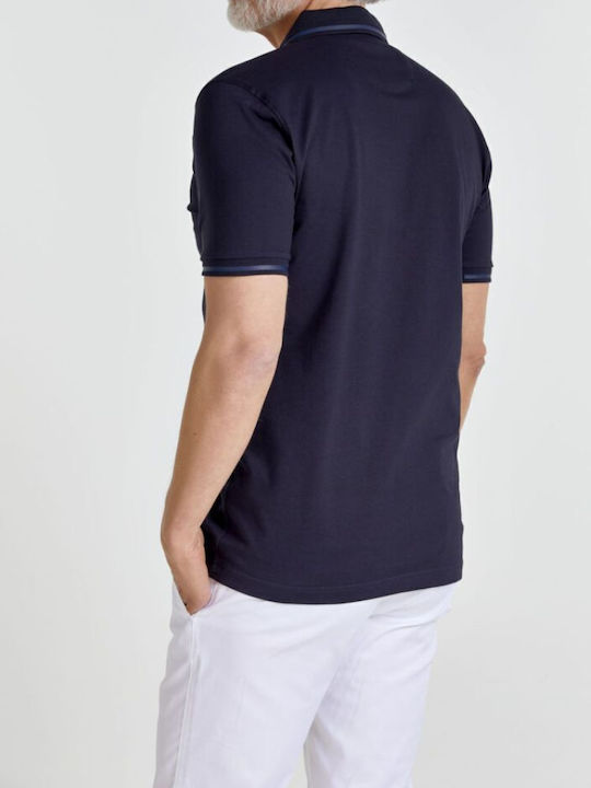 Polo Bluse Dark Navy