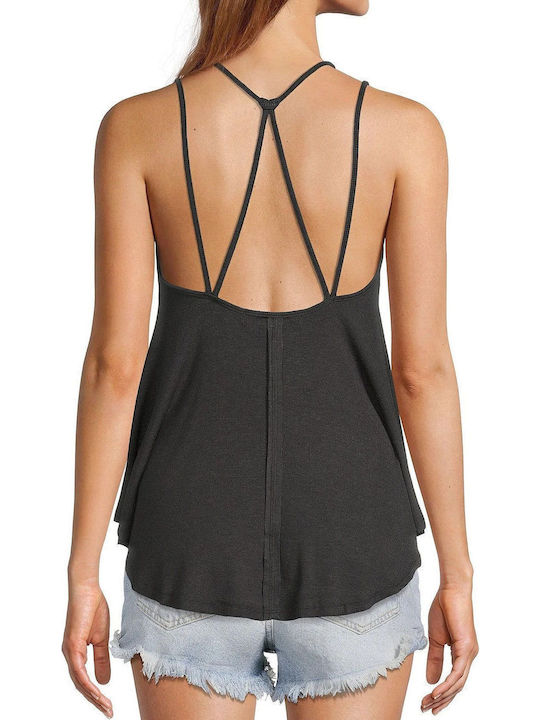 Free People Μπλούζα Washed Black