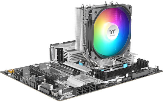 Thermaltake UX400 CPU Cooling Fan with ARGB for AM4/AM5/1200/115x/1700 Socket