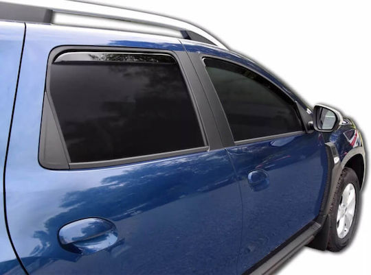 Carner Set of Windbreakers Front and Rear Car for Dacia Duster 2018-2023 4pcs