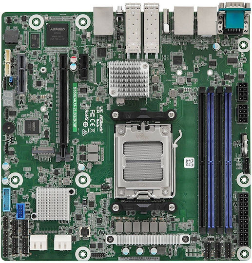 ASRock B650D4U B650E Motherboard Micro ATX με AMD AM5 Socket