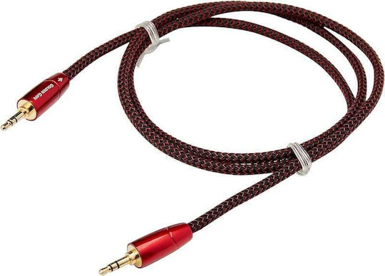 Audioquest 3.5mm Jack Cable 3.5mm Male - 3.5mm Female Black 2m With Gold Plated Terminals Golden Gate