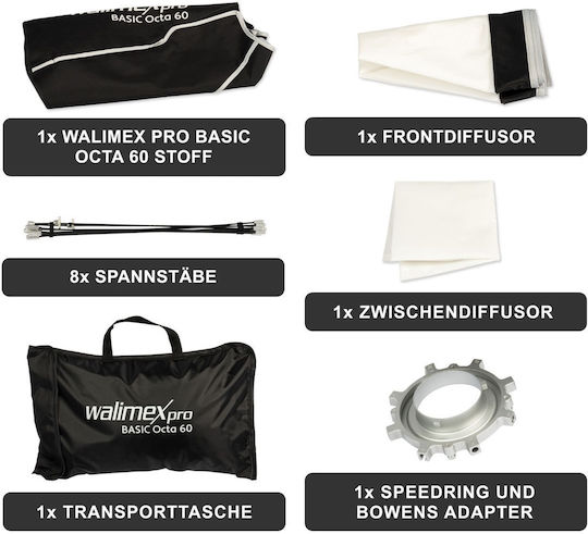 Walimex Pro Softbox Basic Octa 60