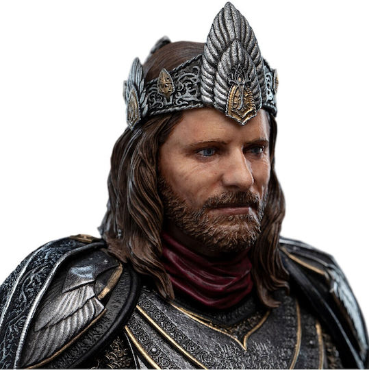 Weta Workshop Lord of the Rings: King Aragorn Figure height 34cm at Scale 1:6