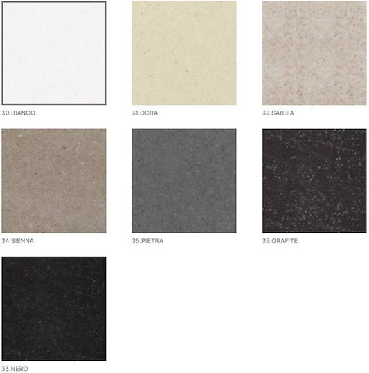 Sanitec Ultra Granite Ένθετος Νεροχύτης Inox Μ98xΠ50cm Grafite