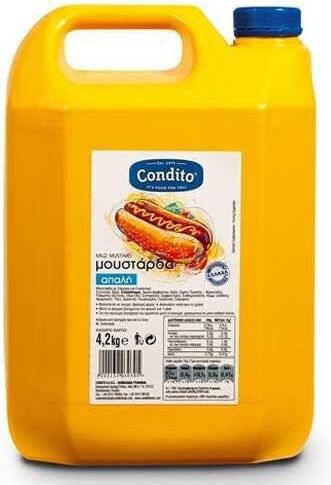Condito Μουστάρδα 4200gr