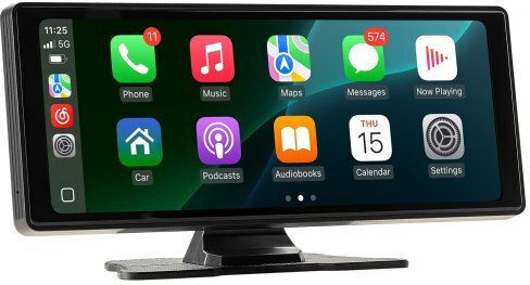 Stereofon Auto Vevor Radio Carplay Ecran Tactil 10 Apple Android Auto Bluetooth