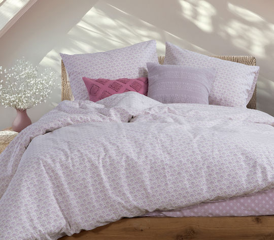 Nef-Nef Homeware Keylan Калъфка за Възглавница с корица за плик Blue - 97 52x72см.