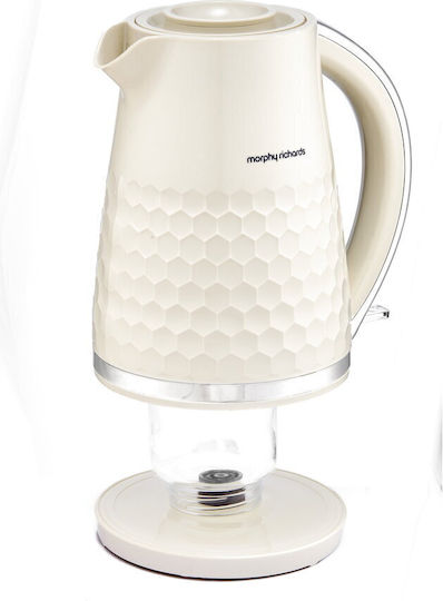 Morphy Richards Βραστήρας 1.5lt 2200W Λευκός