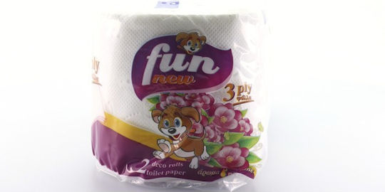 Toilettenpapier 2 Rollen 3 Blätter (95gr/Rolle)