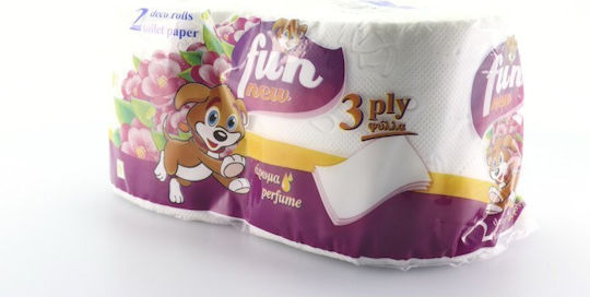 Toilettenpapier 2 Rollen 3 Blätter (95gr/Rolle)