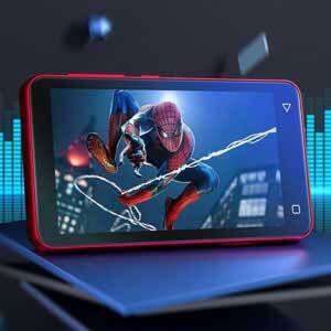 Innioasis ‎g1 Mp3/mp4 MP3 Player (80GB) με LCD Οθόνη Αφής 4" Μαύρο