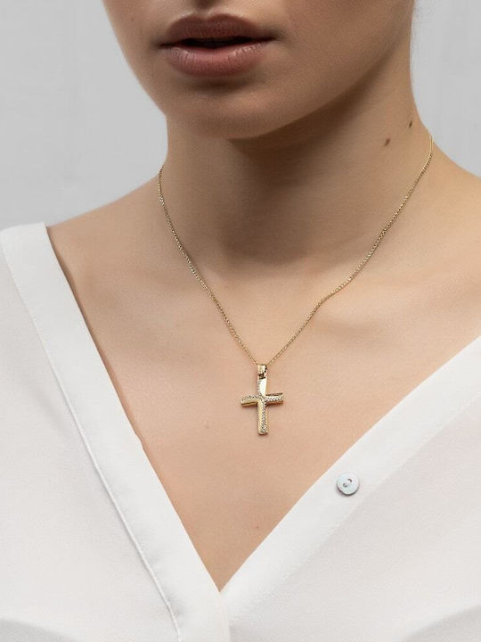 Eforo Χρυσός Σταυρός 14Κ