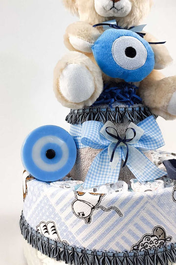 Dama Koupa Handmade Diaper Cake for Boy