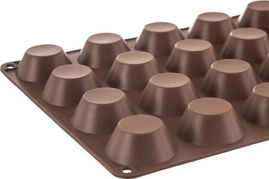 Orion Backform Törtchen/Muffins Silikon 5x23.5x2cm 20cm