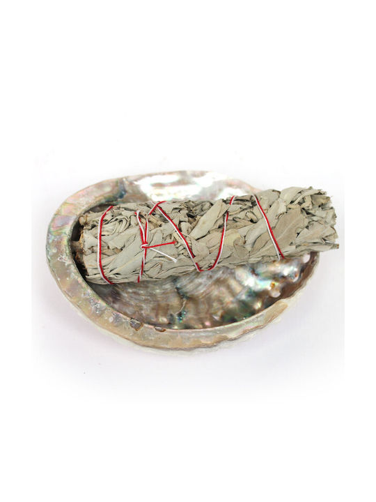 White Sage Smudge Stick 10χ3cm 1 Ραβδί Θυμιάματος Λευκό Φασκόμηλο