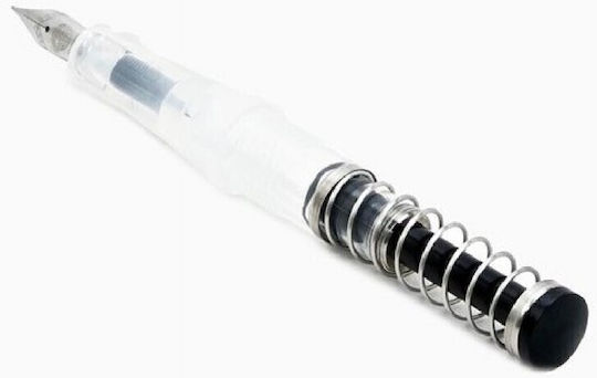 Twsbi Go Spring Load Mechanism Πένα Καλλιγραφίας Medium με Μπλε Μελάνι