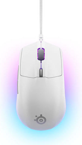 SteelSeries Rival 3 Gen 2 RGB Gaming Mouse 8500 DPI White