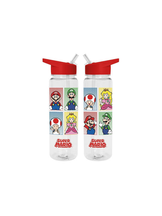 Super Mario 4 Colors Gift Set Plastic Mug and Magnet V2
