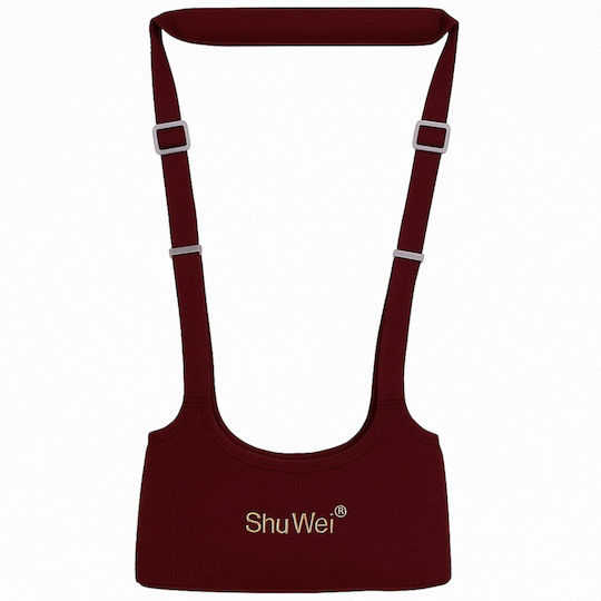 Shu Wei Baby Push Walker with Support Straps for 6+ Months Red