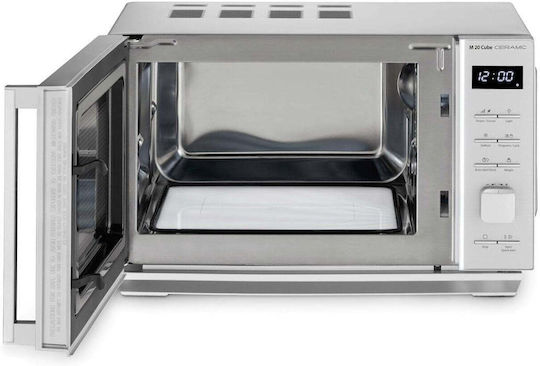 Caso M20 Cube Ceramic Microwave Oven 20lt Gray