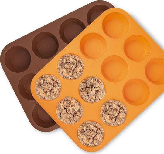 Orion Φόρμα για Cupcakes/Muffins 12τμχ