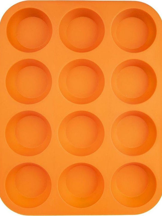 Orion Non-stick Silicone Cupcakes & Muffins Baking Pan 32.5x25x3cm 12pcs