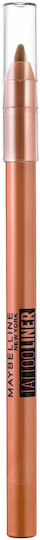 Maybelline Tattoo Liner Gel Μαλακό Μολύβι Ματιών 303 Orange Flash