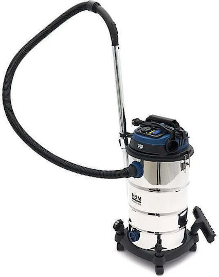 HBM Machines Aspirator Lichide / Solide 1600W Recipient 40lt