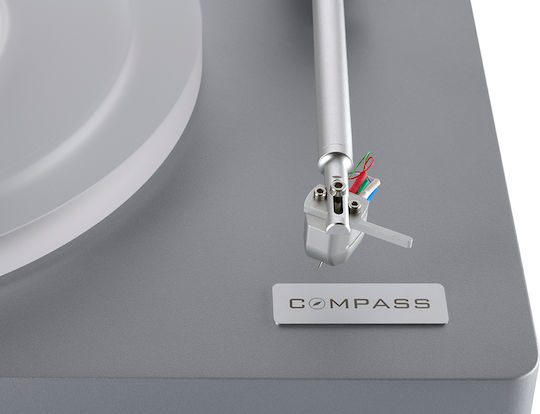 ClearAudio Compass | Belt-Drive Грамофон Сребрист