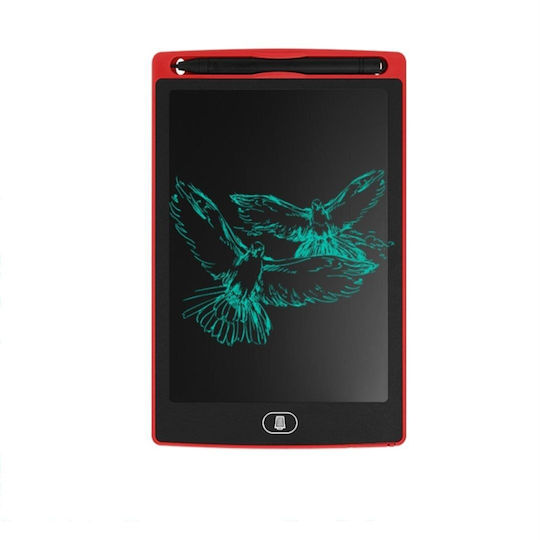 Drawing Writing Tablet 8.5-inch Screen Red