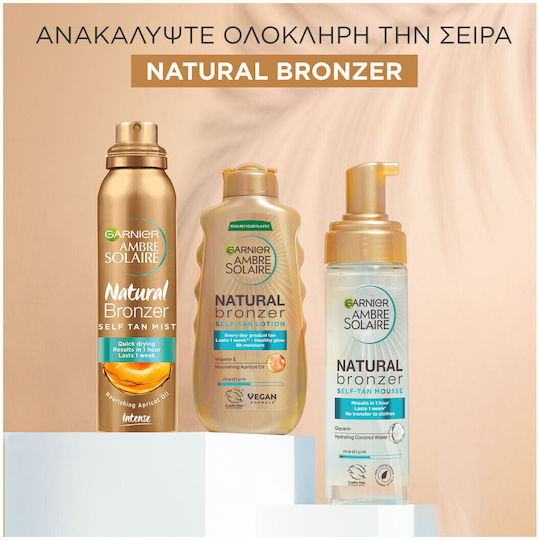 Garnier Ambre Solaire Dry Self Tanning Mist Σώματος Dark 150ml