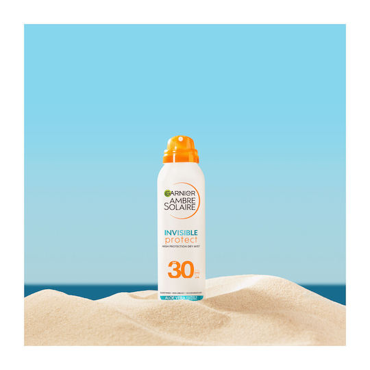 Garnier Invisible Protect Mist Αδιάβροχο Αντηλιακό Mist για το Σώμα SPF30 150ml