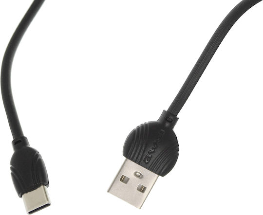 Awei CL-61T Regular USB 2.0 to micro USB Cable Μαύρο 2m (CL-61T) 1τμχ