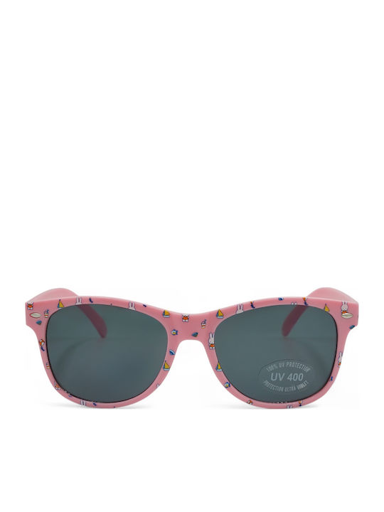 Optosquad Square Kids Sunglasses Pink