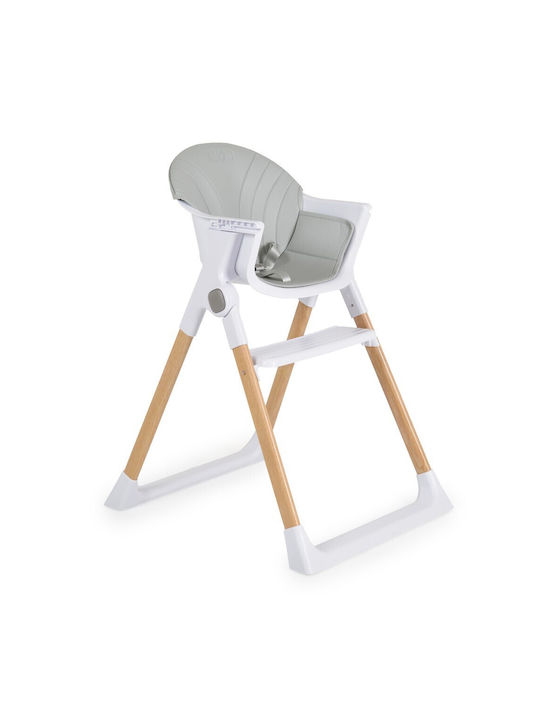 Cangaroo Almond Foldable Baby Highchair Gray