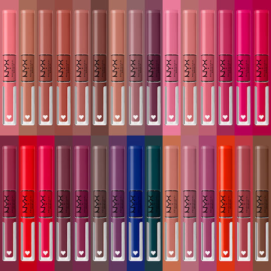 NYX Professional Makeup Shine Loud High Lip Color Liquid Lipstick Sheer 08 Overnight Hero 6.5ml