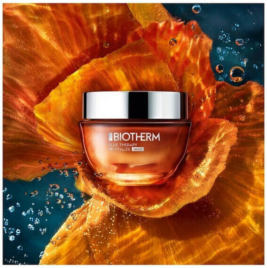 Biotherm Blue Therapy Amber Algae Revitalize Αντιγηραντική Κρέμα Προσώπου Νυκτός 50ml
