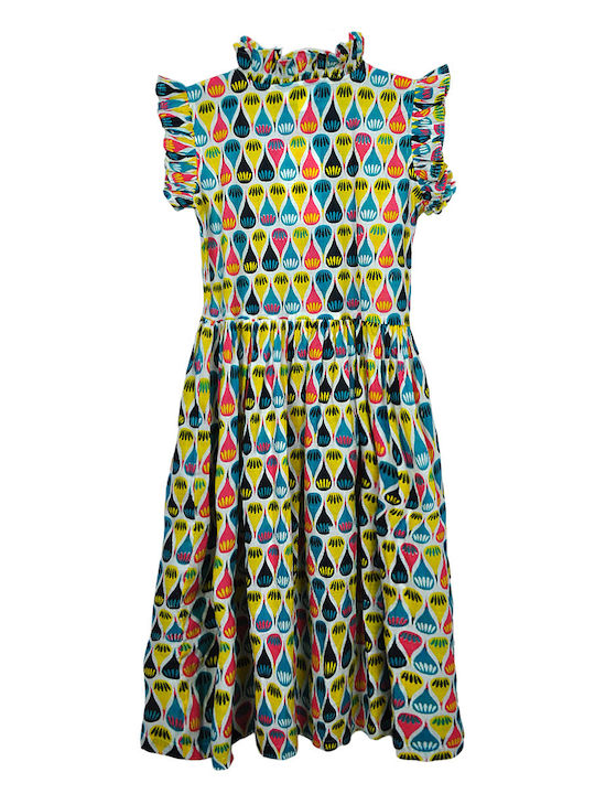 Rochie pentru Copii Mâneca scurta Multicolour