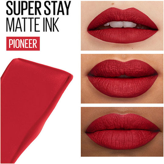 Maybelline Super Stay Matte Ink 2τμχ Set Long Lasting Liquid Lipstick Matte 20 Pioneer