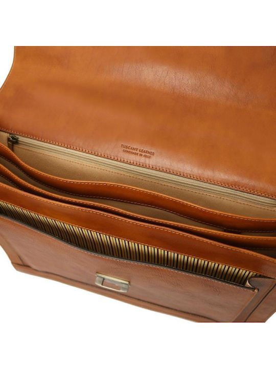 Leder Herrentasche Geldbörse Natural