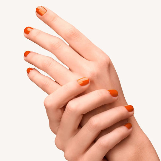 Mavala Switzerland +silicium Glossy Βερνίκι Νυχιών Μακράς Διαρκείας 482 Orange Pop 5ml