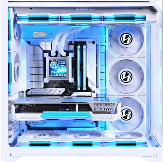 Lian Li O11 Vision Compact Gaming Midi Tower Computer Case with