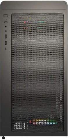 Montech XR Wood Gaming Midi Tower Κουτί Υπολογιστή με Πλαϊνό Παράθυρο και ARGB Φωτισμό Μαύρο