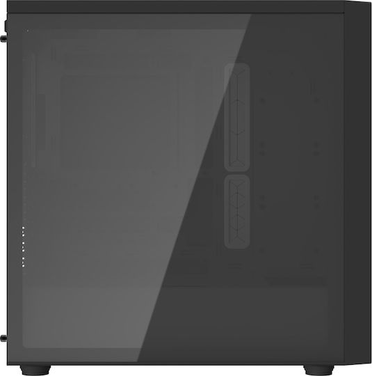 CoolerMaster MasterBox 600 Gaming Midi Tower Computer Case with Side Window and RGB Lighting Black
